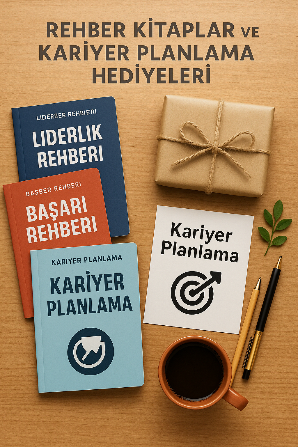 Kariyer planlama kitapları ve portföy hazırlık materyalleri