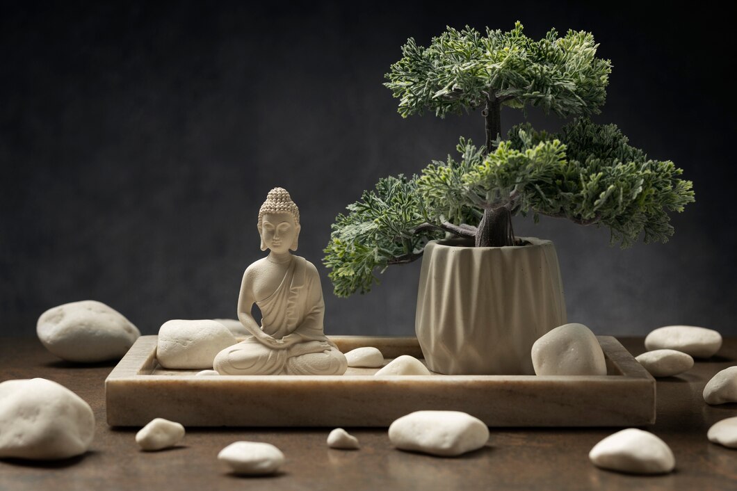 Ofis için stres giderici oyuncaklar ve zen bahçesi